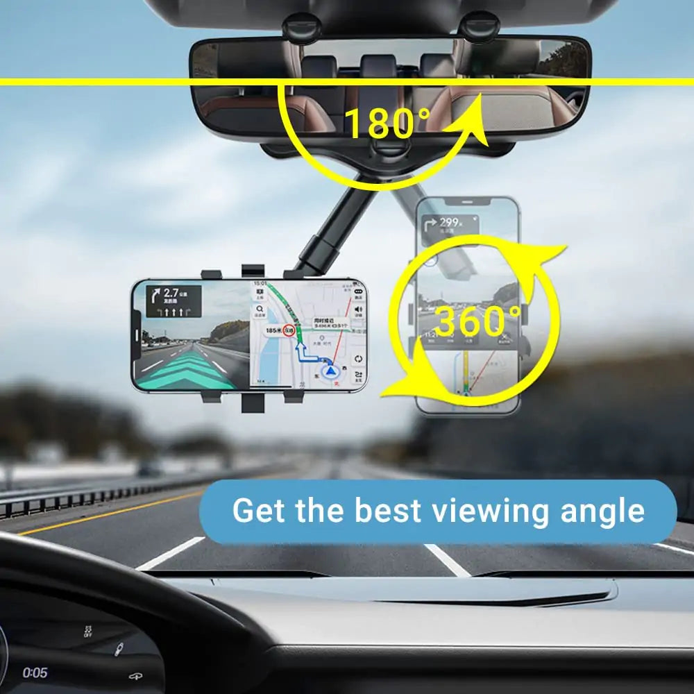 360Β° Rotatable Smart Phone Car Holder