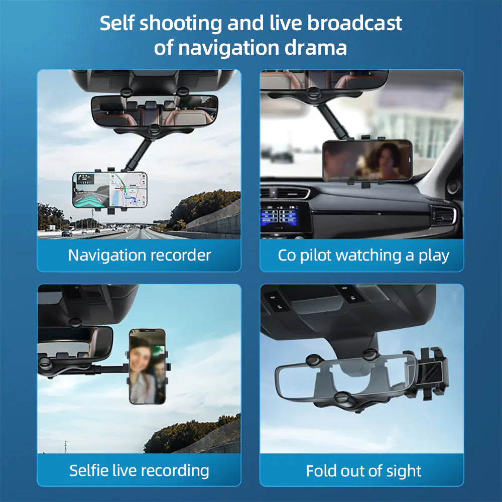 360Β° Rotatable Smart Phone Car Holder