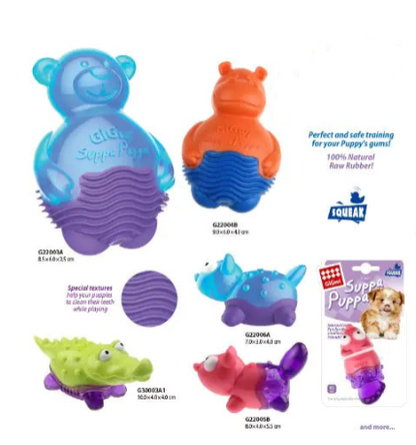 Noisy Puppy Molar Pet Toys for Playtime Fun