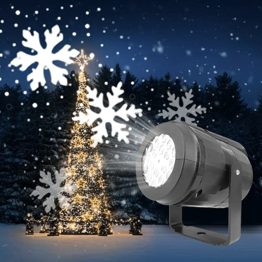 Christmas Snowflake Projector