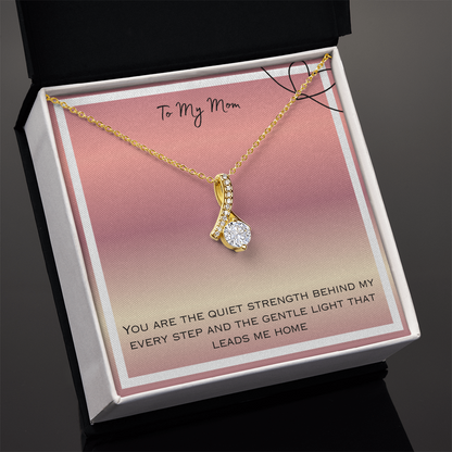 To My Mom Alluring Beauty Necklace