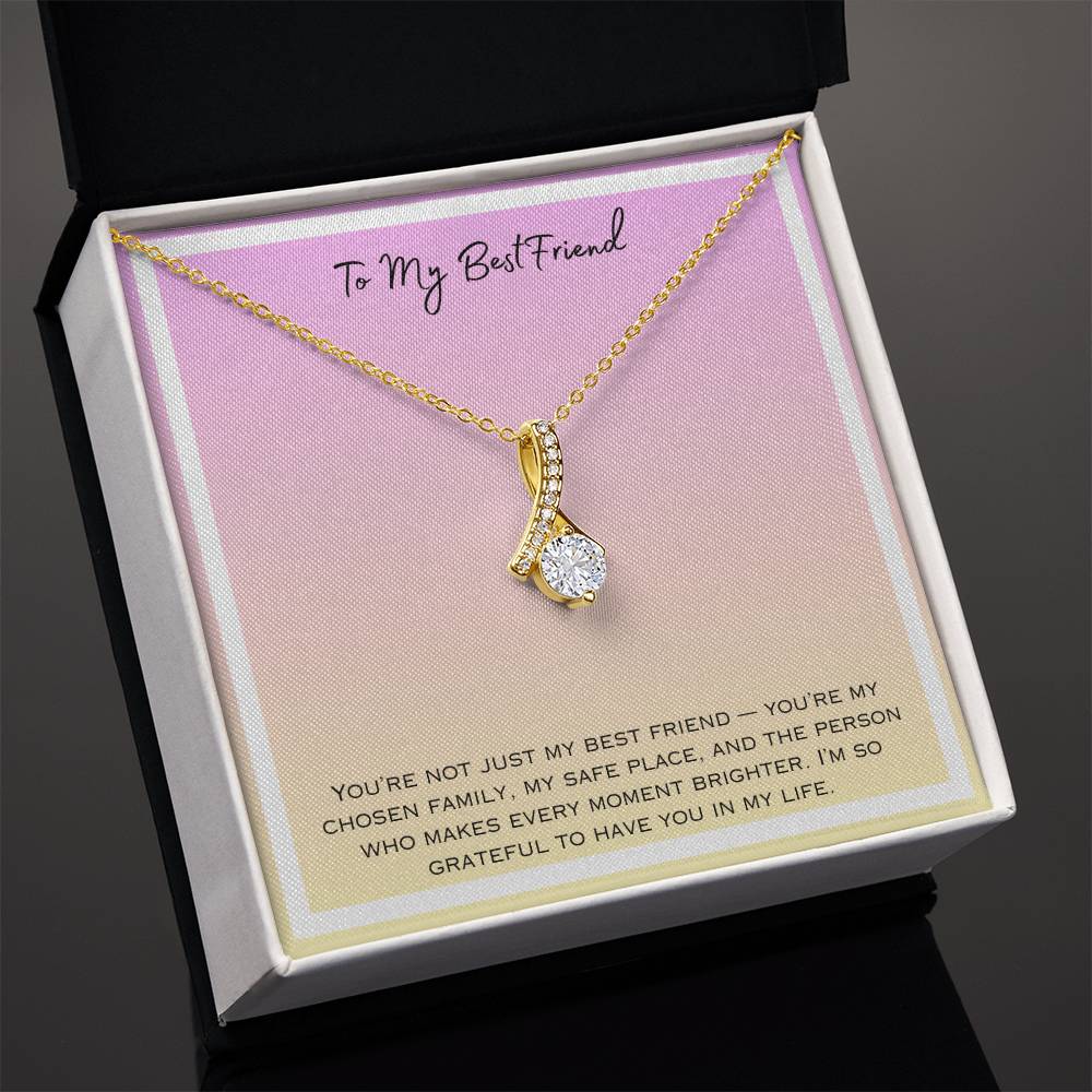 To My Bestfriend Alluring Beauty Necklace