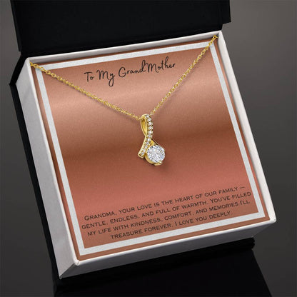 To My Grandmother Alluring Beauty Necklace