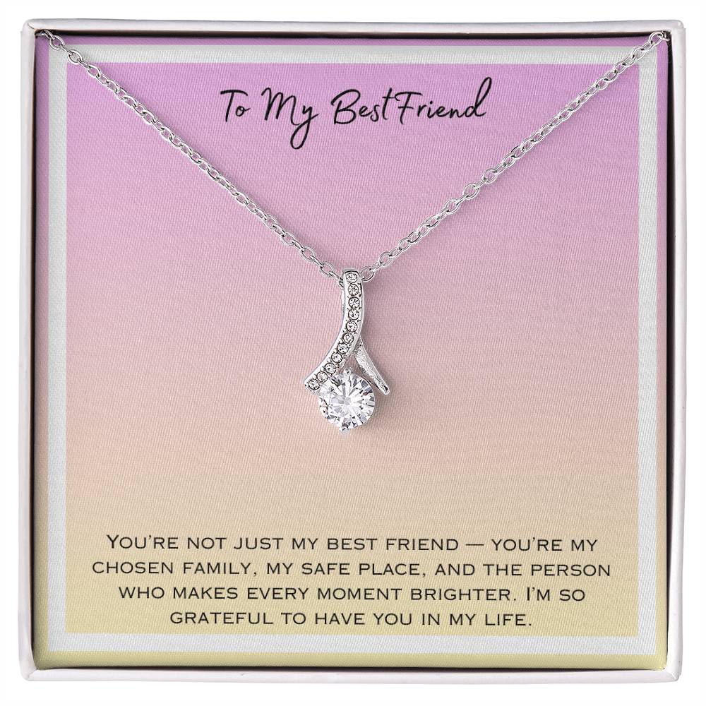 To My Bestfriend Alluring Beauty Necklace