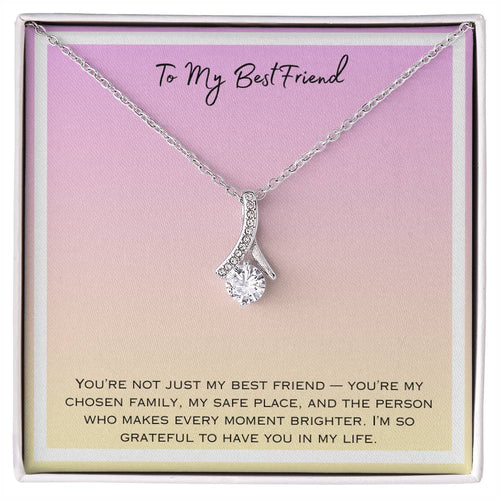 To My Bestfriend Alluring Beauty Necklace