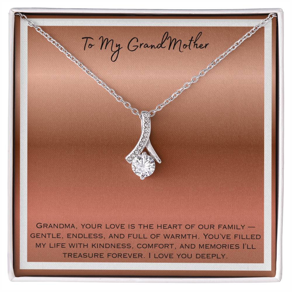 To My Grandmother Alluring Beauty Necklace