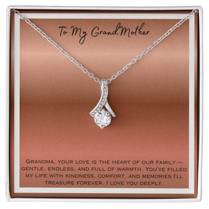To My Grandmother Alluring Beauty Necklace