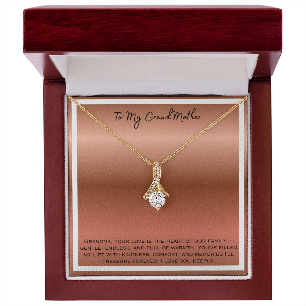 To My Grandmother Alluring Beauty Necklace
