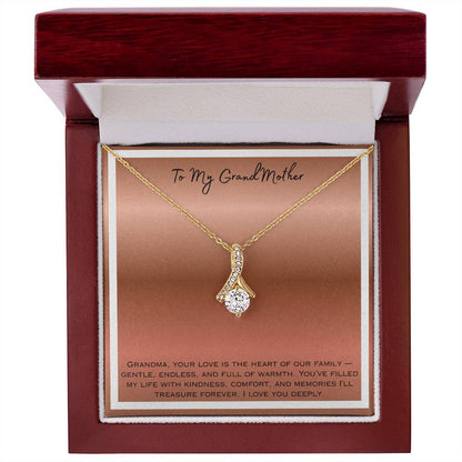 To My Grandmother Alluring Beauty Necklace