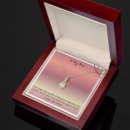 To My Mom Alluring Beauty Necklace