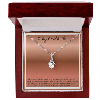 To My Grandmother Alluring Beauty Necklace