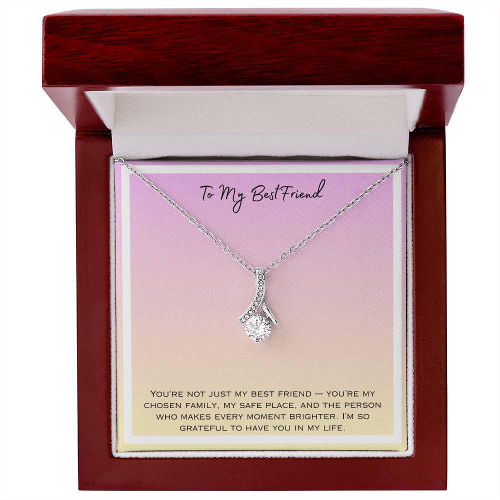To My Bestfriend Alluring Beauty Necklace