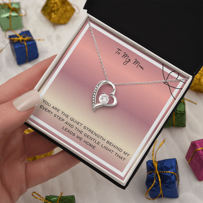 To My Mom Forever Love Necklace