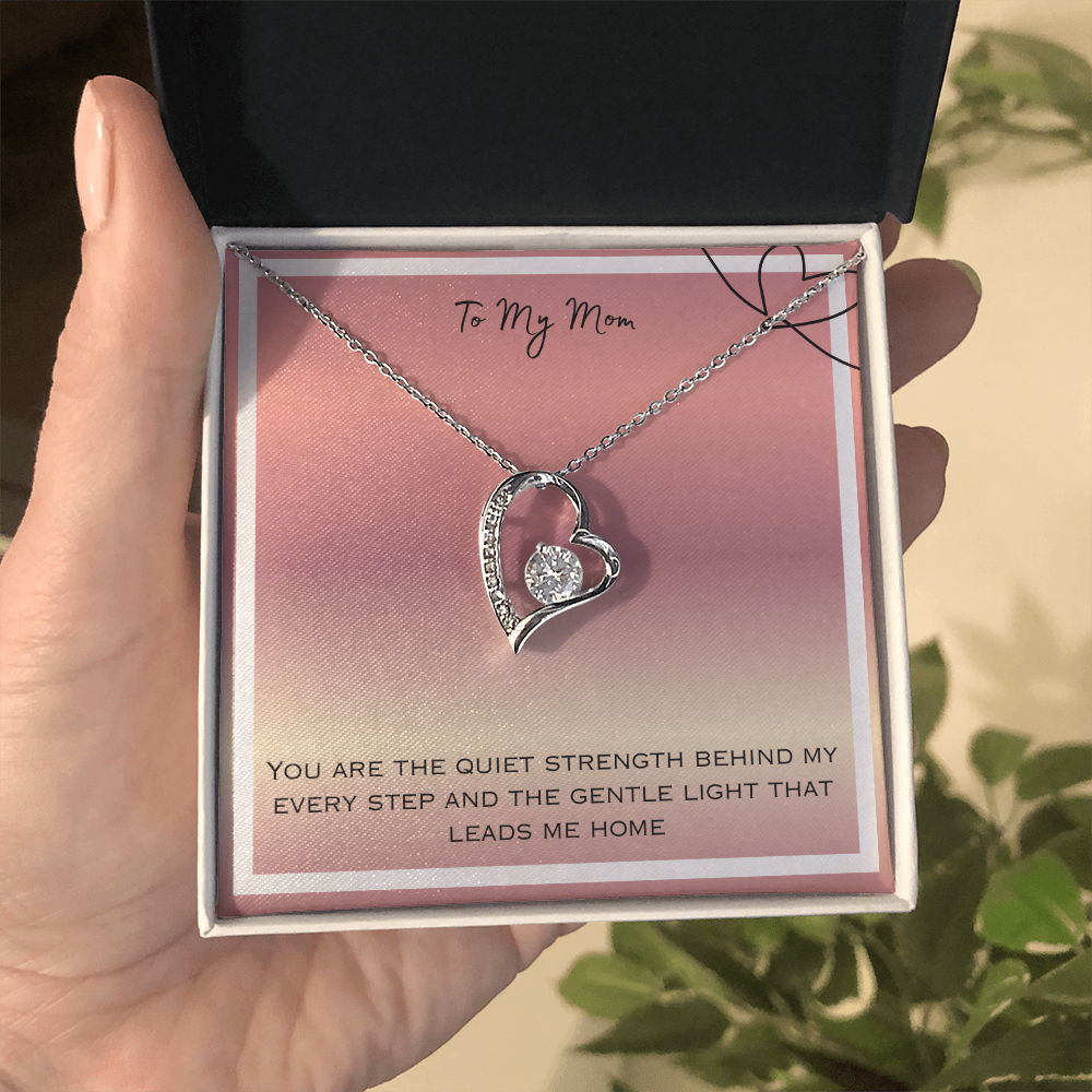 To My Mom Forever Love Necklace