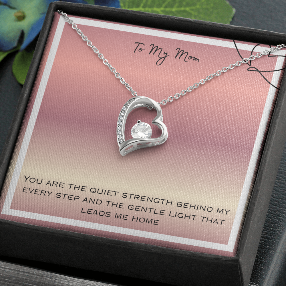 To My Mom Forever Love Necklace