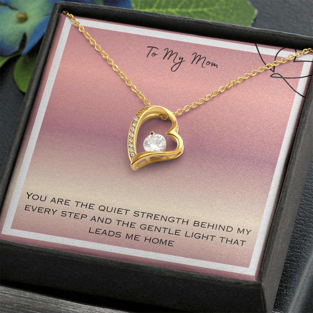 To My Mom Forever Love Necklace