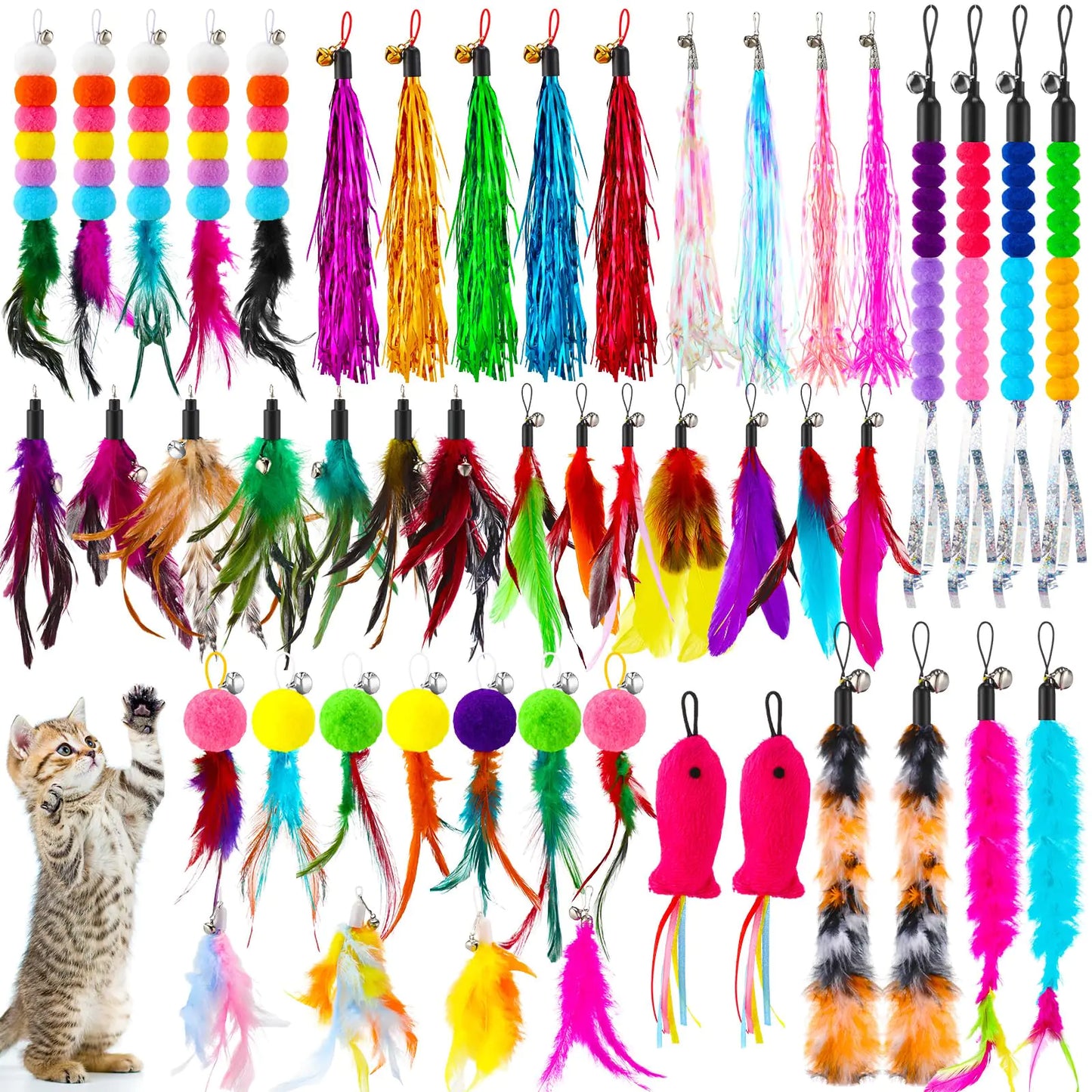 Cat Feather Toys