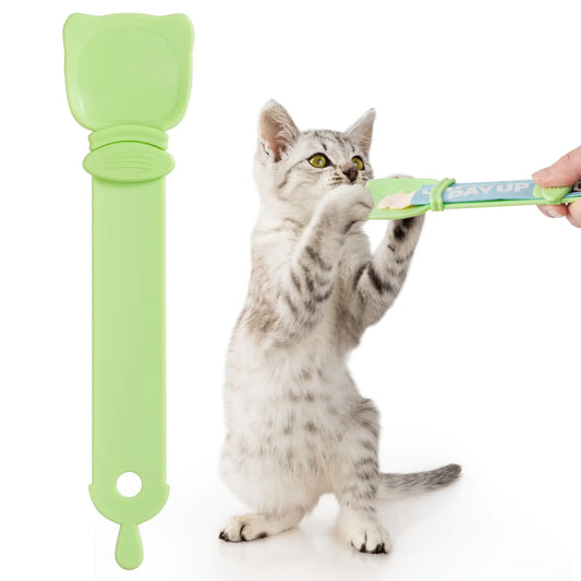 Cat Treat Squeeze Spoon